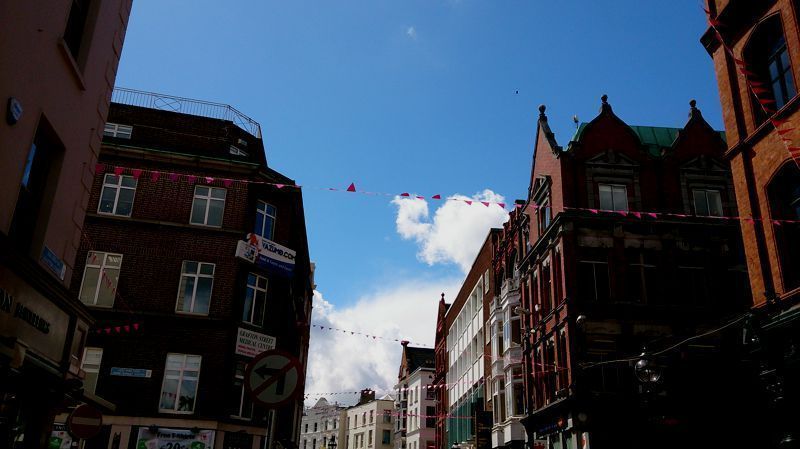 Centro de Dublín, otra de las mejores zonas donde dormir en Dublín