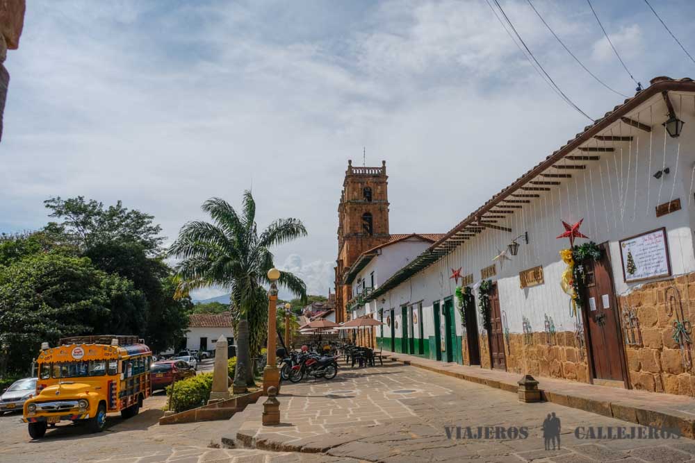 Parque Principal, uno de los lugares que ver en Barichara