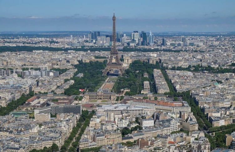 Vistas desde la Torre Montparnasse, incluida en el Go Paris Explorer Pass