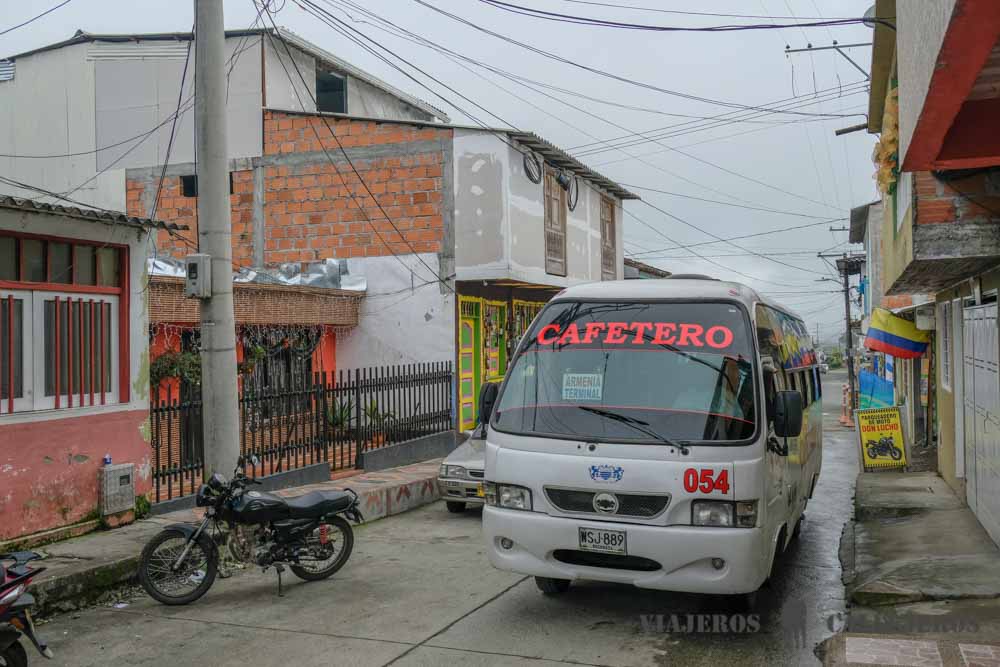 Autobús para ir al Eje Cafetero