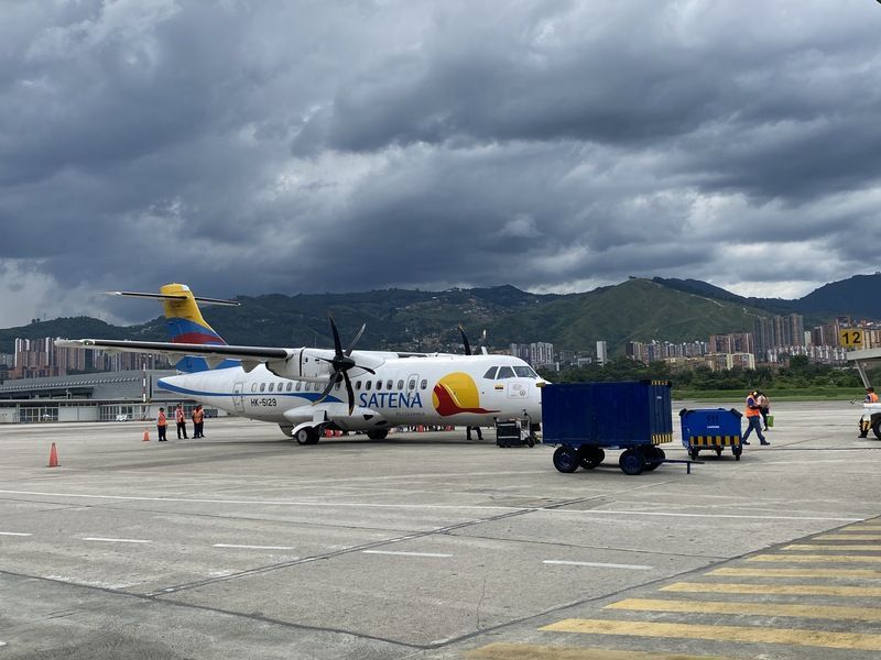 Vuelo en Colombia