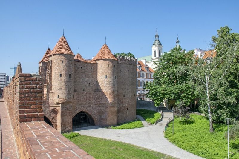 Barbacana, uno de los lugares que ver en Varsovia