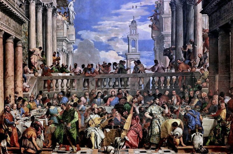Las Bodas de Caná, una de las obras que ver en el Louvre