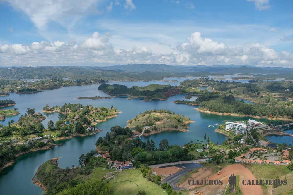 Vistas desde la Piedra del Peñol