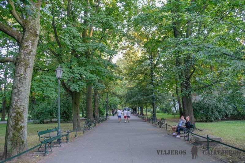 Planty, uno de los lugares que ver en Cracovia