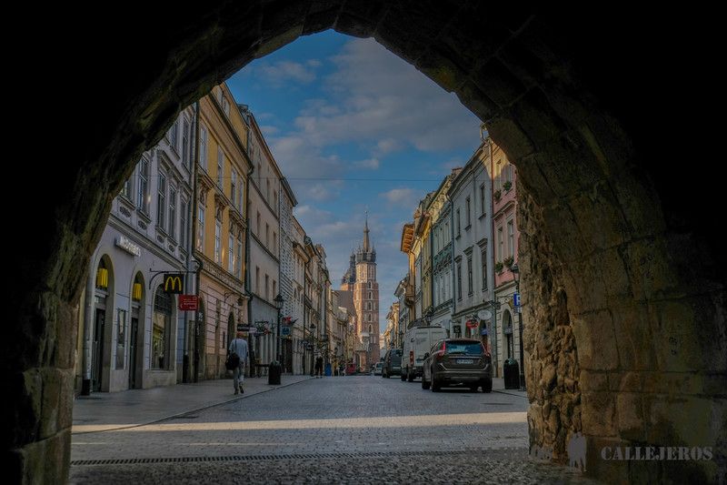 Puerta Florian, uno de los lugares que visitar en Cracovia