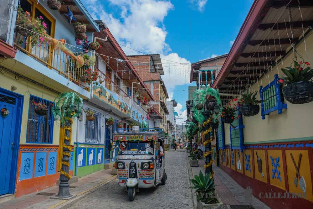 Tuk tuk en Guatapé