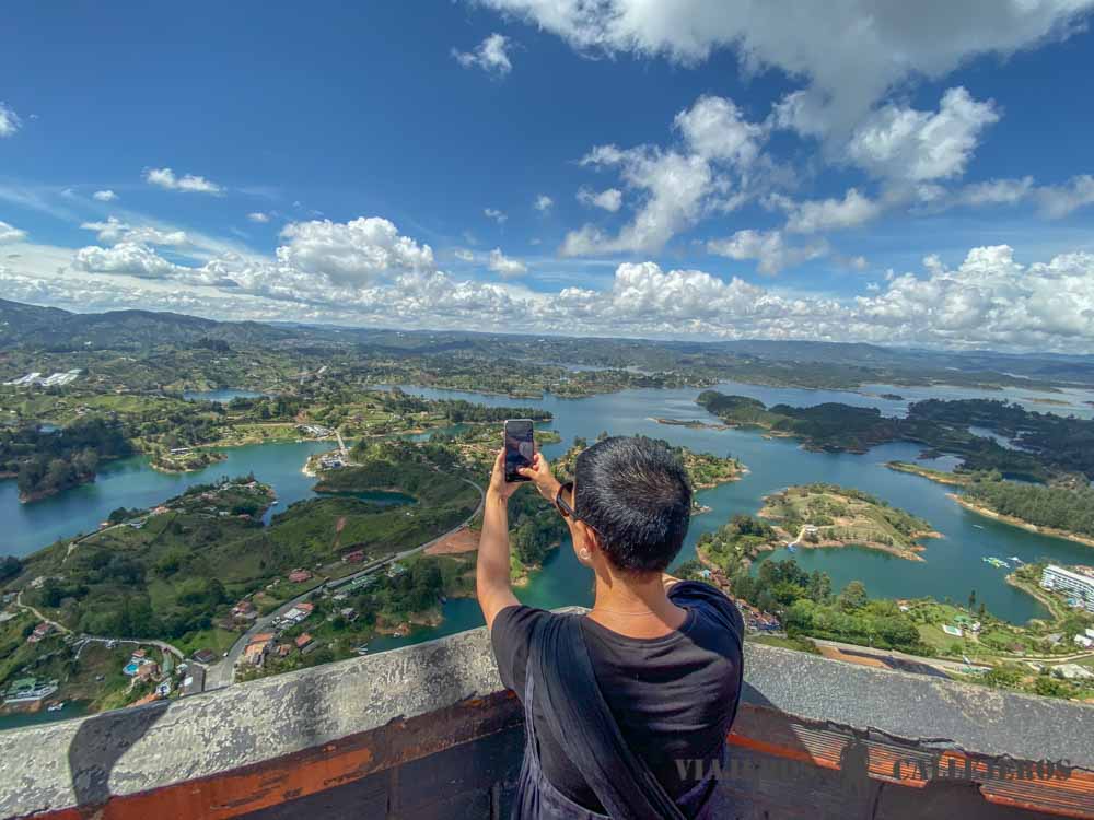 Visitar la Piedra del Peñol en Guatapé