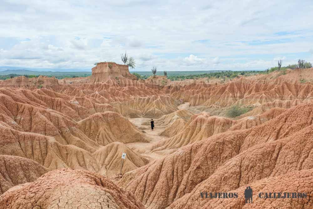 Vistas desde el mirador del Desierto Rojo