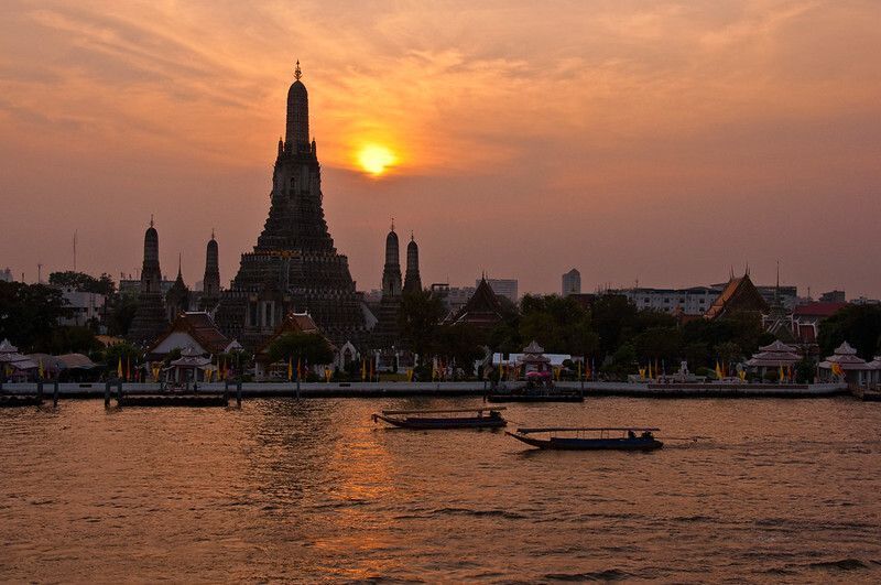 Atardecer Wat Arun