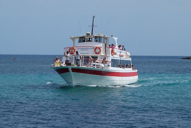 Barco de Ibiza a Formentera