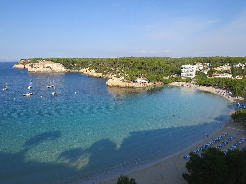 Galdana, una de las calas de Menorca más bonitas