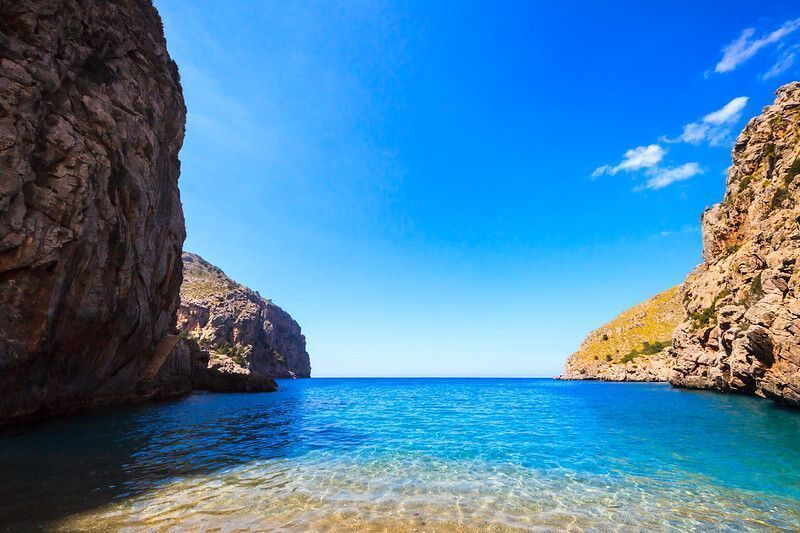 Sa Calobra, una de las calas de Mallorca más bonitas