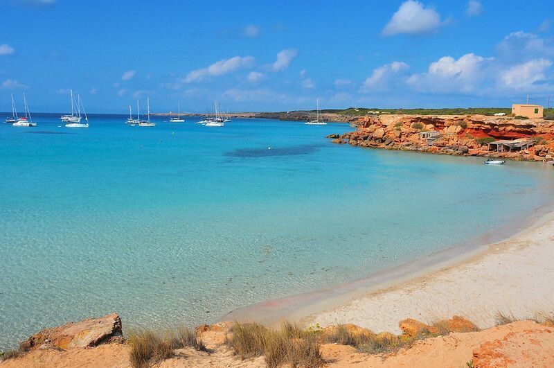 Saona, unas de las calas que ver en Formentera