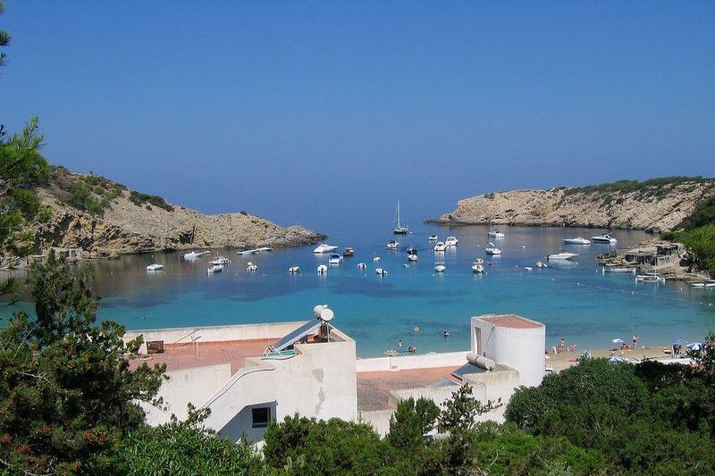 Cala Vadella, calas de Ibiza