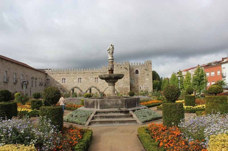 Jardín de Santa Bárbara, uno de los lugares que ver en Braga