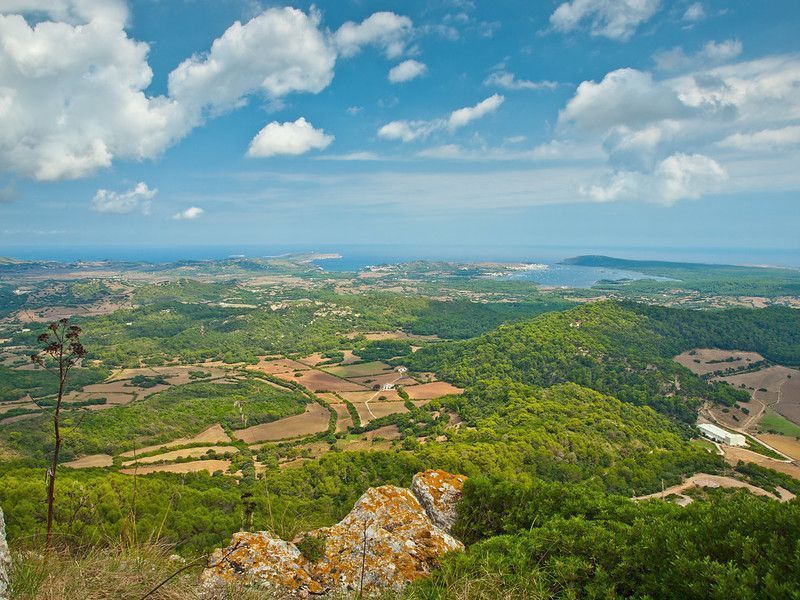 Menorca desde el Monte Toro