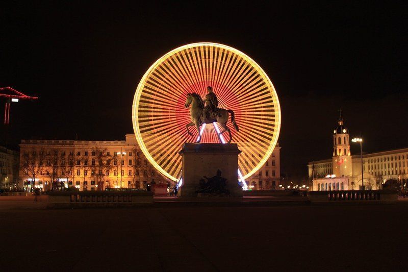 Place Bellecour, uno de los lugares que visitar en Lyon