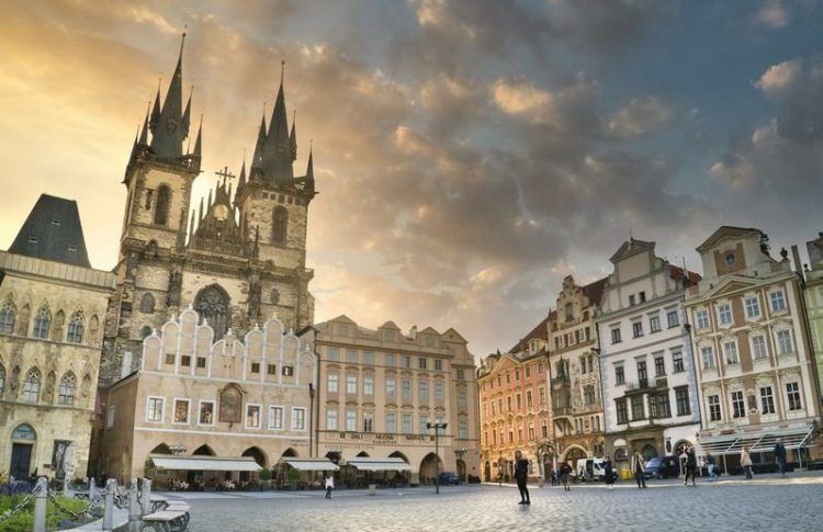 Plaza de la Ciudad Vieja de Praga