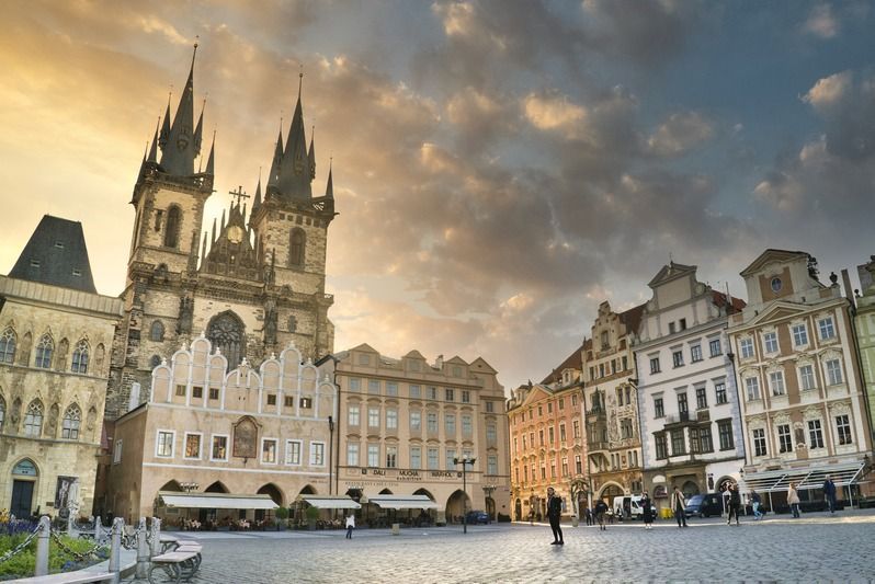 Plaza de la Ciudad Vieja de Praga