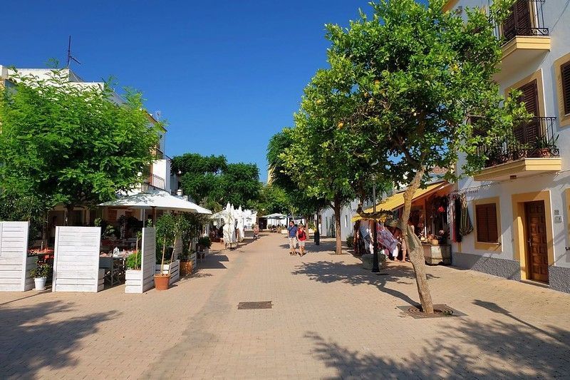 Santa Gertudris, uno de los pueblos que visitar en Ibiza