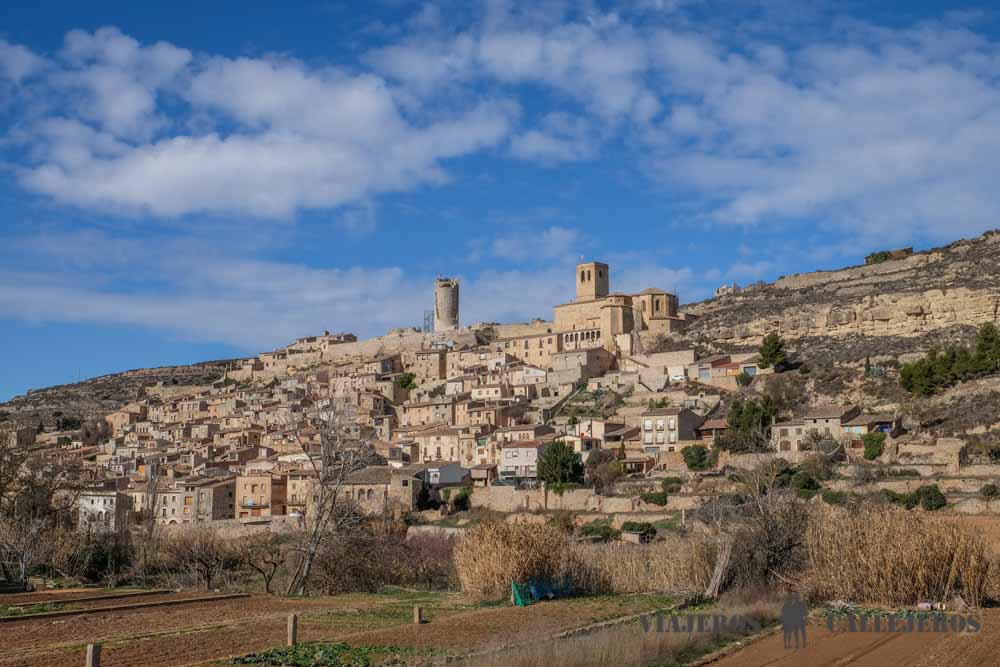 Vistas de Guimerà, el pueblo medieval más bonito de Cataluña