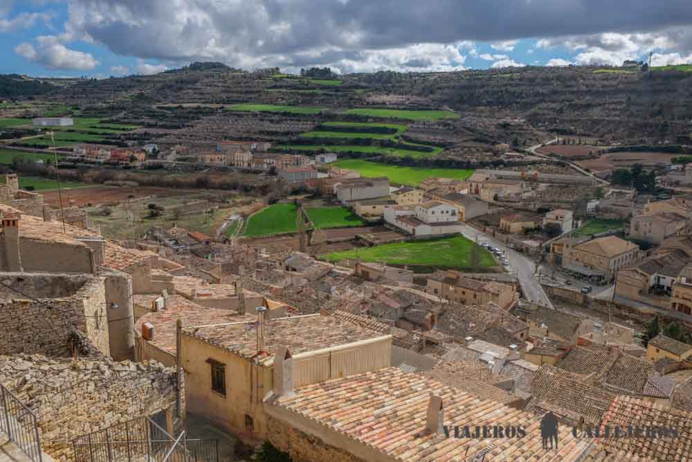 Vistas de los tejados del pueblo