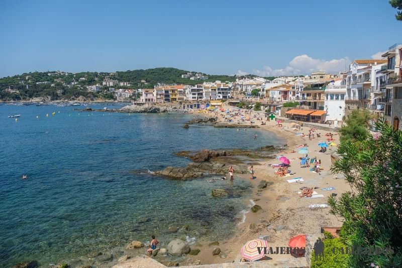 Playa del Canadell, uno de los lugares que ver en Calella de Palafrugell