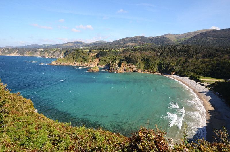 Cadavedo, una de las playas de Asturias más bonitas