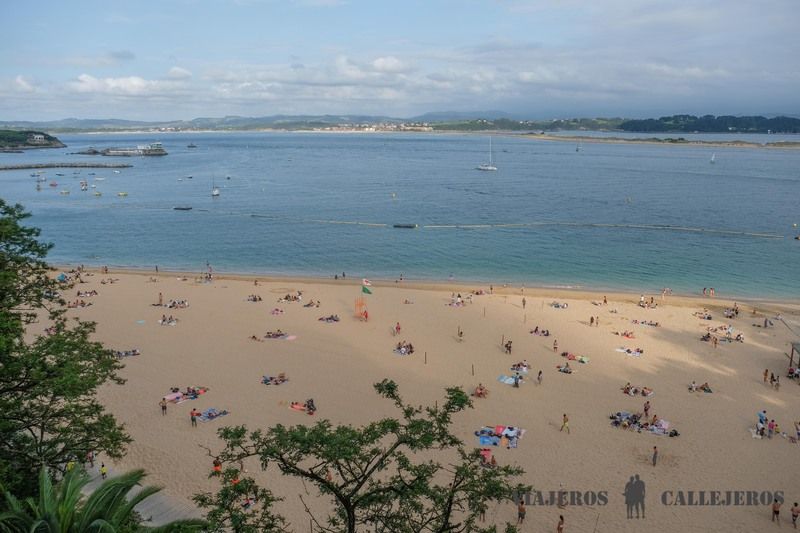 Playa de los Peligros, otro de los lugares que ver en Santander