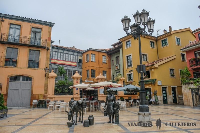 Encontrar la Plaza de Trascorrales, una de las cosas que hacer en Oviedo