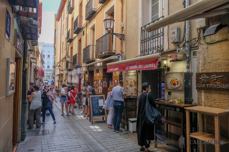 Calle Laurel, uno de los lugares que visitar en Logroño