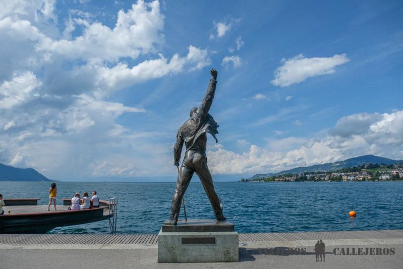 Escultura Freddy Mercury en Montreux