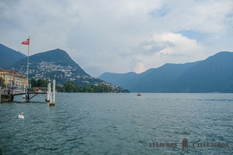 Lugano, otra de las paradas en la ruta por Suiza en trenes panorámicos