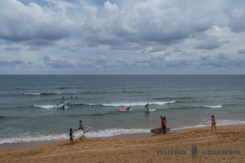 Zarautz, otro de los lugares que no podíamos dejar de incluir en la guía del País Vasco