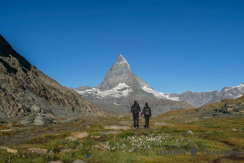 Riffelsee, un imprescindible en una ruta en trenes panorámicos por Suiza