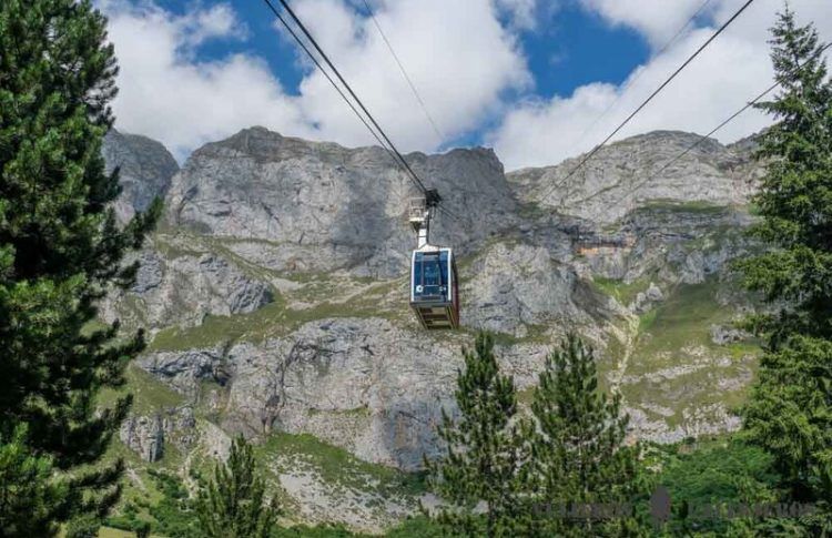 Teleférico de Fuente Dé en los Picos de Europa
