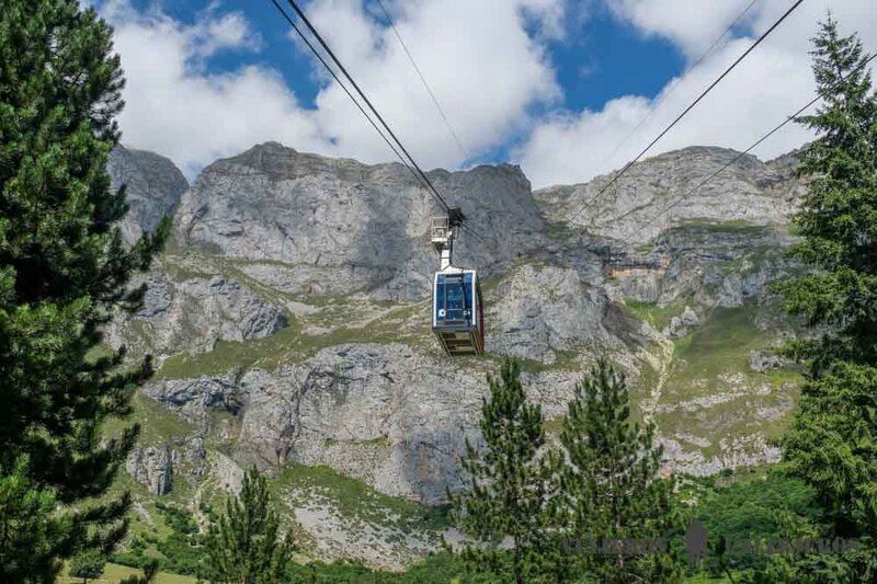 Teleférico de Fuente Dé en los Picos de Europa