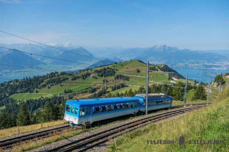 Tren cremallera del Monte Rigi
