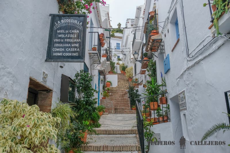 Callejón el Garral, uno de los lugares que ver en Frigiliana