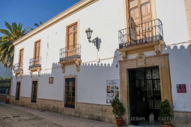 Casa de Juan Bosco, uno de los lugares que ver en Ronda