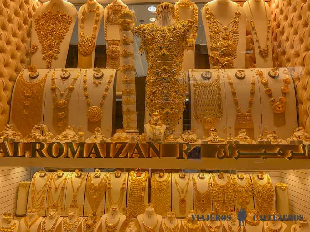 Escaparate Zoco del Oro