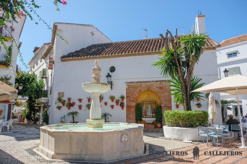 Plaza de los Naranjos, uno de lugares que ver en Marbella
