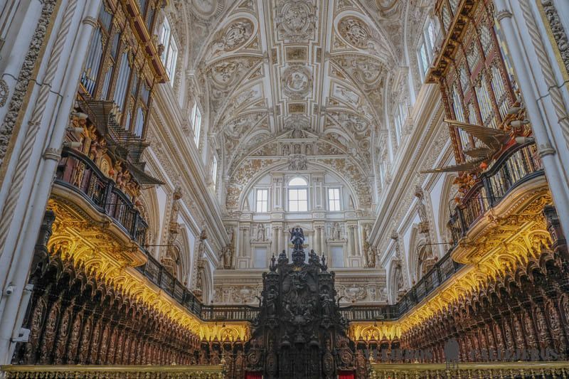 Coro de la Capilla en la Mezquita-catedral de Córdoba
