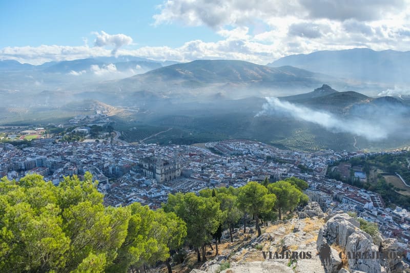 Jaén desde el Mirador de la Cruz