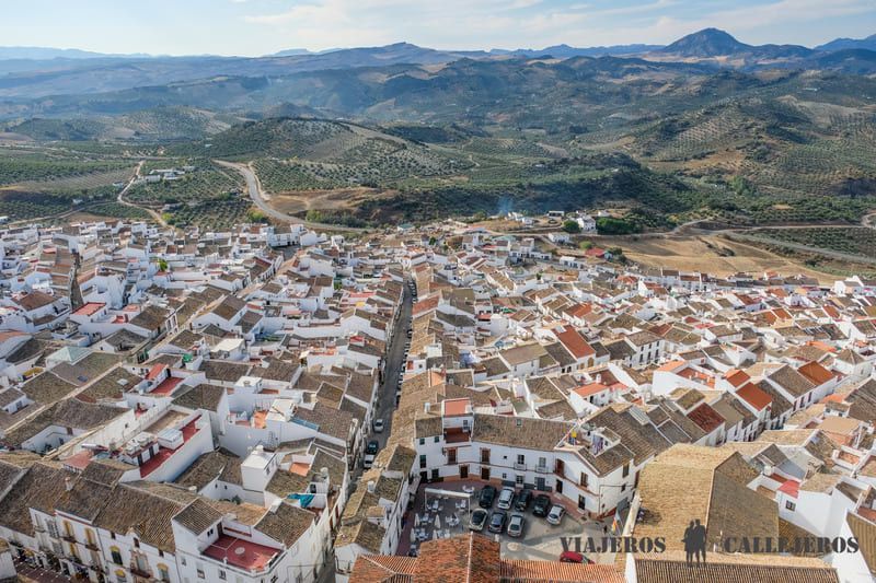Olvera desde el Castillo Árabe