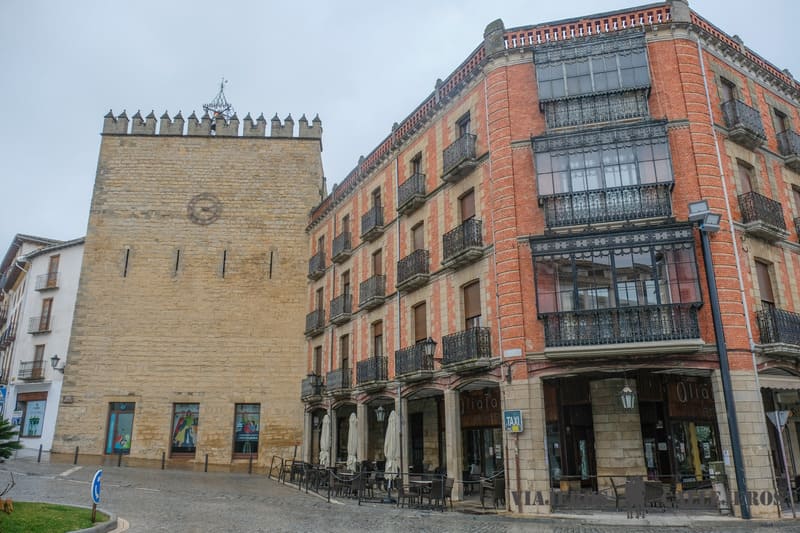 Torre de los Aliatares, uno de los lugares que visitar en Baeza