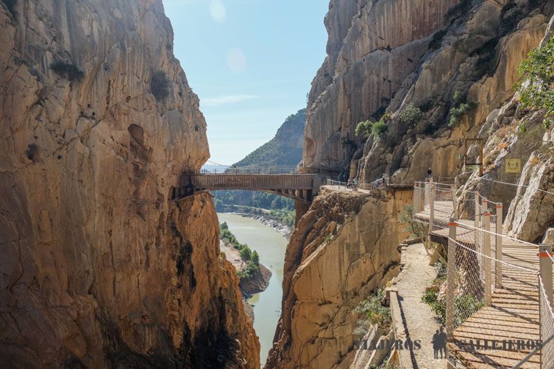 Tramo final del Caminito del Rey