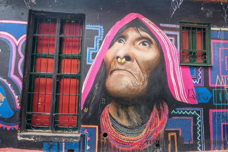 Arte Urbano en el Callejón del Embudo