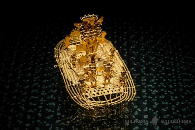 Balsa Muisca en el Museo del Oro